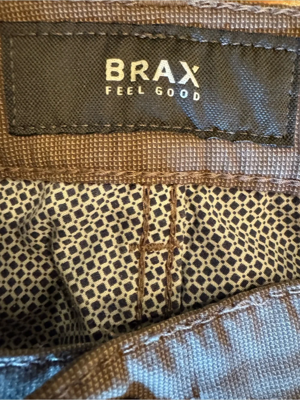 BRAX Cooper Regular Fit Pants – Brown (EUC)